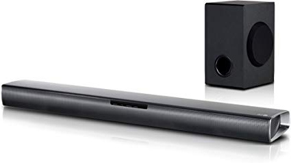 LG SJ2 - Barra de sonido inalá (2.1 channels, 160 W, 60 W, 10 cm, 100 W, Inalámbrico y alámbrico)
