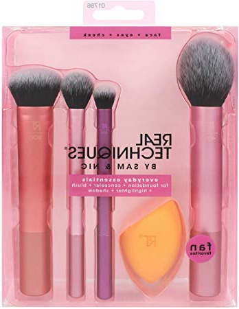 Real Techniques, Brocha para maquillaje facial - 200 gr.