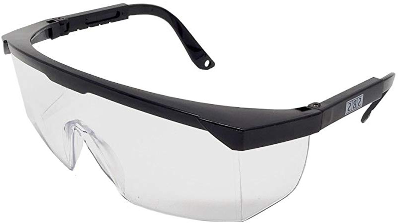 Gafas de protección Transparente EN166 Laboratorio Gafas Gafas de seguridad Protección laboral