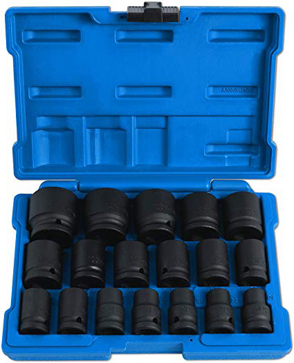Laser 6648 – Vaso de Impacto, 1/2-inch diámetro, Conjunto de 18