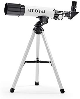 f36050 m telescopio para niños – Educativo Ciencia telescopio para niños con Single-Tube portátil astronómico Paisaje de Objetivo y trípode – Ideal para astronomía para Principiantes para Star Ver