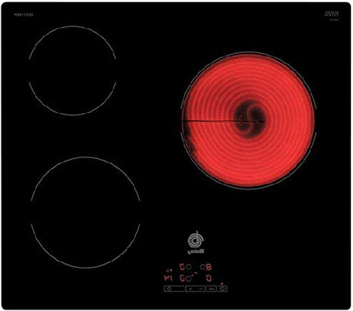 Balay 3EB714ER hobs - Placa (Integrado, Vidrio y cerámica, Negro, Tocar, Parte superior delantera, 220-240V)