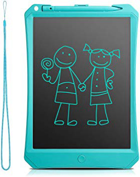 FlyHi Tableta de Escritura LCD 10' Nueva Generación Tablero para Escritura Electrónica y Dibujo Manuscrito Tablero de Notas de Refrigerador y Cocina, Planificador Diario, Regalo para Niños y Adultos