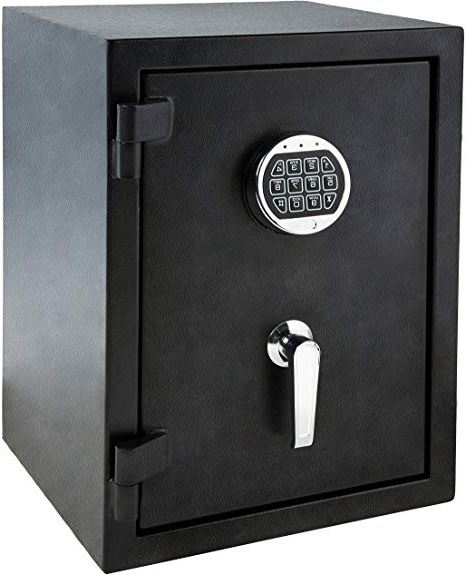 AmazonBasics - Caja fuerte ignífuga, 35 l