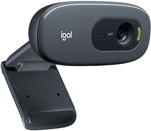 
                
                    
                    
                

                
                    
                    
                        Logitech C270 HD - Webcam para videoconferencias con Pantalla panorámica, con micrófono Reductor de Ruido y corrección de iluminación automática, Negro
                    
                

                
                    
                    
                
            
