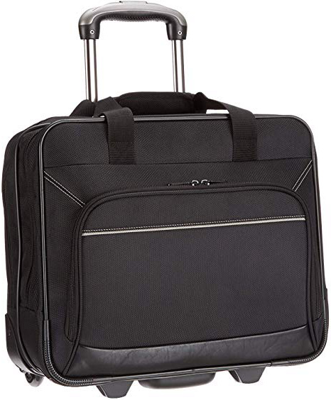 AmazonBasics - Maletín con ruedas para portátil