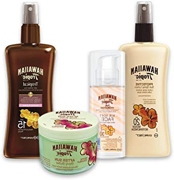 Hawaiian Tropic Pack - Kit de Protección Solar y Cuidado de la Piel