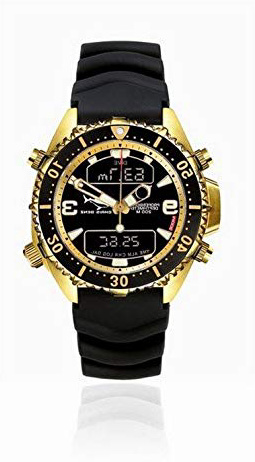 Chris Benz Depthmeter Digital CB-D200-MK2 Cronógrafo para hombres Ordenador de Buceo