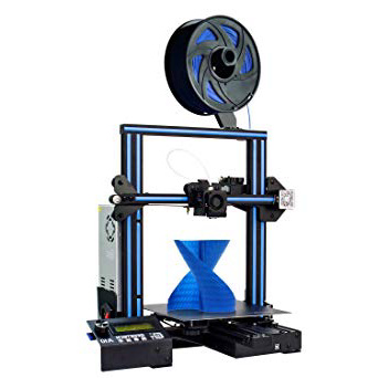 Impresora 3D GEEETECH A10 Prusa I3 Kit de bricolaje de montaje rápido y fácil con área de impresión 220 × 220 × 260 mm. Trabaje en caso de un apagón eléctrico.