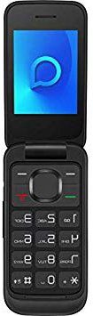 Alcatel 2053D - Teléfono móvil Dual SIM de 2.4" (2G, RAM de 4 MB, cámara VGA de 1.3 MP) Color Negro