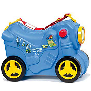 Molto Smiler Moto Maleta-Azul