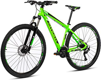 
                
                    
                    
                

                
                    
                    
                        Moma Bikes Mtb29 Peak M Bicicleta de Montaña, Frenos de Disco hidraulicos, 27V, Unisex Adulto, Verde, M
                    
                

                
                    
                    
                
            