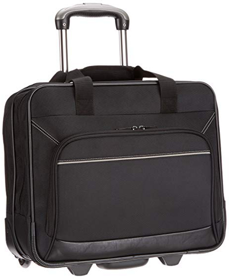 AmazonBasics - Maletín con ruedas para portátil