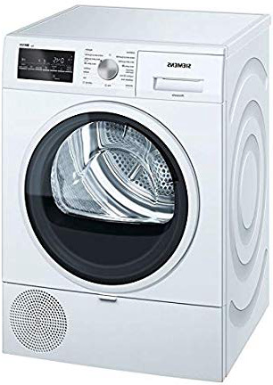 siemens - Secadora - Siemens Wt47R461Es, Bomba De Calor, 8 Kg, A+++, Display Led, Tambor De Acero, Blanco