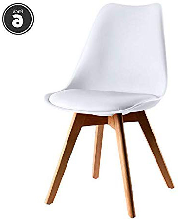 regalosMiguel - Packs Sillas - Pack 6 Sillas Synk Basic - Blanco