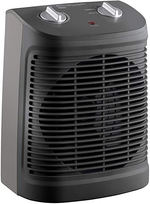 Rowenta Comfort Compact SO2320F2 Calefactor 2000 W, función Silence, 2 velocidades, fácil de transportar