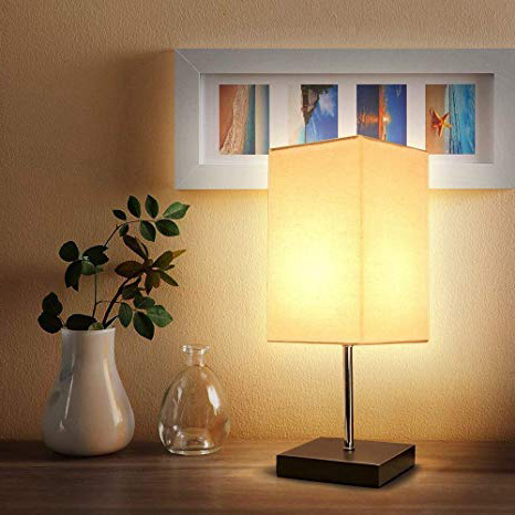 
                
                    
                    
                

                
                    
                    
                        Tomshine Lámpara de Mesa, Lámpara Mesita de Noche, Madera maciza minimalista y Pantalla de telaperfecto para Dormitorio, Sala de Estar, Cafetería, Habitación de Bebé
                    
                

                
                    
                    
                
            
