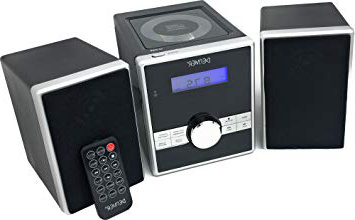 Denver MCA-230 - Microcadena (PLL-FM Radio, CD-R/RW, 3.5 mm, pantalla LCD), negro (importado)