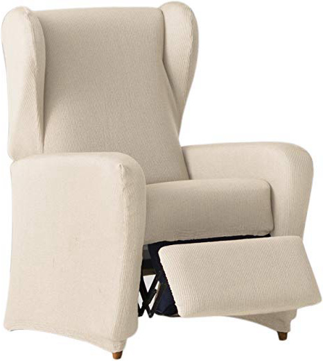 Eysa Ulises, Funda Elástica para sillón Relax C/11, Crudo, 60-90 cm, acrílico