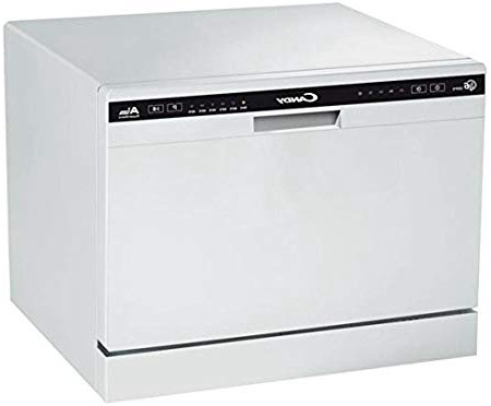 Candy - CDCP 6/E - Mini Lavavajillas - Altura 43,8cm - 6 servicios - Clase A+ - Color Blanco