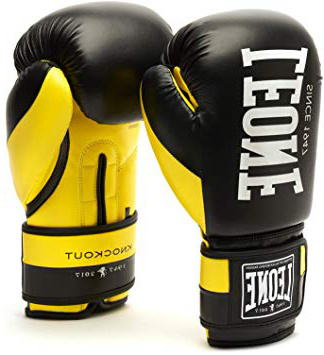 Leone 1947 – Knockout, Guantes Boxeo Unisex de Adulto