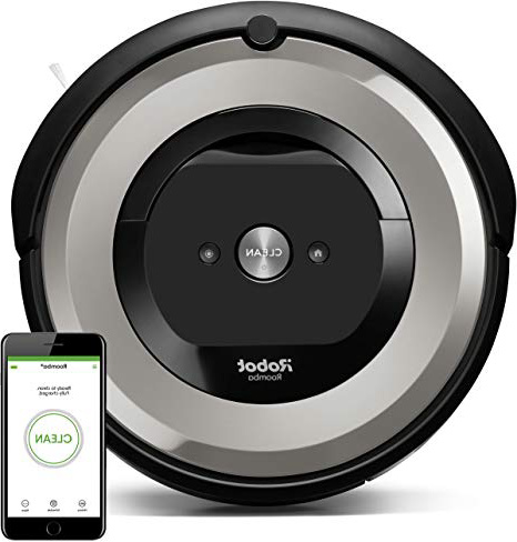 
                
                    
                    
                

                
                    
                    
                        iRobot Roomba e5154 - Robot Aspirador Óptimo Mascotas, Succión 5 Veces Superior, Cepillos de Goma Antienredos, Sensores Dirt Detect, Suelos Duros y Alfombras, Wifi, Programable App, compatible Alexa
                    
                

                
                    
                    
                
            
