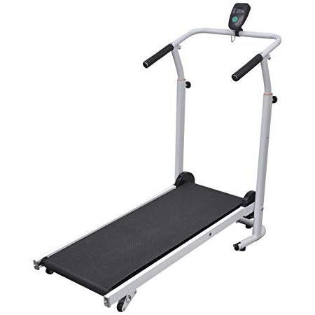 vidaXL Máquina de Correr Plegable Mini-Caminadora 93x36cm Negro Cinta Andadora