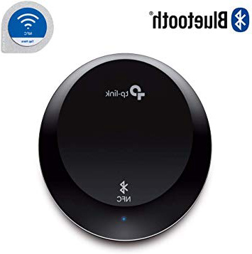 TP-LINK Bluetooth para coche Receptor Bluetooth Altavoces, Transmisor Bluetooth 4.1 con NFC, control hasta 20 metros (HA100)