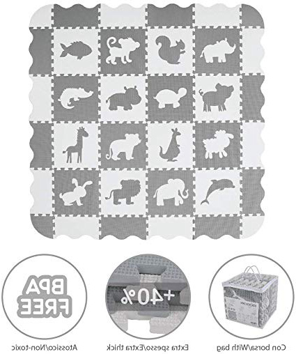 
                
                    
                    
                

                
                    
                    
                        VeloVendo® Alfombra Puzzle Infantiles 40% más Gruesa Que la Alfombra de Rompecabezas Normal con Certificado CE | Suelo de Espuma EVA | Tapete de Juego | Alfombra Suave para Bebé (Animales)
                    
                

                
                    
                    
                
            