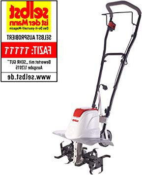 Ikra suelo azada motocultor eléctrico fem 1500, flexible ancho de trabajo de 17 – 45 cm, profundidad de trabajo hasta 23 cm, Fuerte 1500 W, ergonómica y plegable