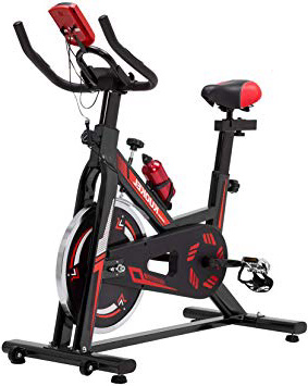 
                
                    
                    
                

                
                    
                    
                        KUOKEL K608 Bicicleta de Spinning Bicicleta estática con Rueda de inercia Resistencia Variable Digital Pantalla LCD Soporte de Agua Asiento y Manillar Ajustables Profesional Uso doméstico
                    
                

                
                    
                    
                
            