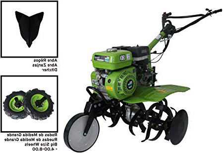 MOTOAZADA ARADO MECANICO 7HP 3 VELOCIDADES RUEDAS GRANDES