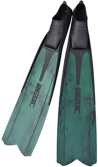 Seac Shout Camo, Aletas largas para Buceo, apnea y Pesca submarina