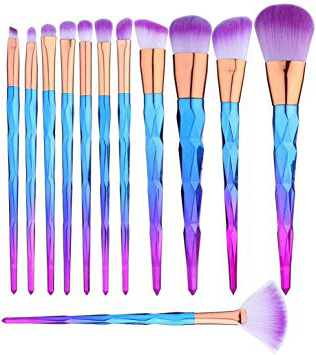 Dailymall, Set de brochas para maquillaje - 12 brochas