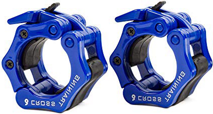 Earwaves ® Pro Lockers - Topes de Pesas para Barra olímpica. Bloqueadores de Discos para Crossfit, Halterofilia, Levantamiento de Pesas, etc. Pinzas Abrazaderas para Barra de Peso.