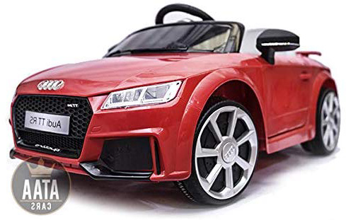 Audi TT RS 12v Licenciado con mando - Coche eléctrico para niños - Rojo