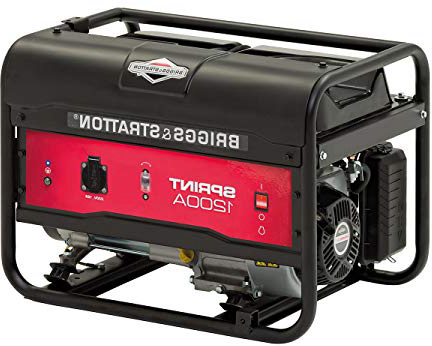 Briggs & Stratton SPRINT 1200A, generador portátil de gasolina - Potencia en marcha de 900/Potencia inicial de 1125