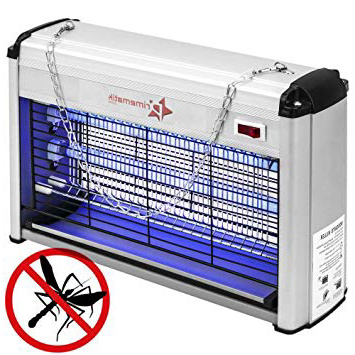 PrimeMatik - Matamoscas y Mosquitos eléctrico Lámpara Mata Insectos voladores y Moscas 16 W