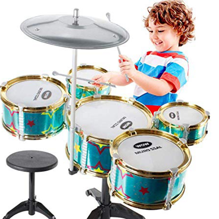 
                
                    
                    
                

                
                    
                    
                        Beatie Tambor, Juguetes de iluminación de Tambores Infantiles, Tambor Grande para niños con Cinco Tambores y sillas, Simulacion bateria Jazz, Set de Instrumentos Musicales para niños
                    
                

                
                    
                    
                
            