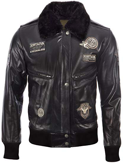 
                
                    
                    
                

                
                    
                    
                        Aviatrix Chaqueta De Vuelo De Piloto De Bombardero De Cuero Genuino De Buffalo para Hombre (YBOB)
                    
                

                
                    
                    
                
            