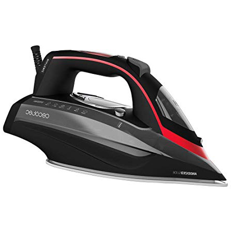 Cecotec 3D ForceAnodized 950 Smart i-Pump, Centro de planchado compacto, Gran potencia de 3100 W, Golpe de vapor 230 g/min, Suela Anodizada, Vapor continuo 65 g/min, Depósito de 400 ml, Pantalla LCD