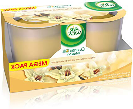 Air Wick Vela Duplo Vainilla y Ébano de Madagascar