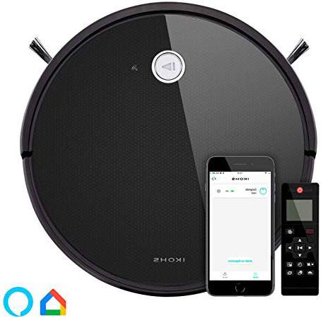 
                
                    
                    
                

                
                    
                    
                        IKOHS NETBOT S15 - Robot Aspirador y Fregasuelos 4 en 1, mapeo navegación Inteligente y App, Barre, aspira, friega y Pasa la mopa, automático Carga, Especial Mascotas, para Suelos Duros y alfombras
                    
                

                
                    
                    
                
            