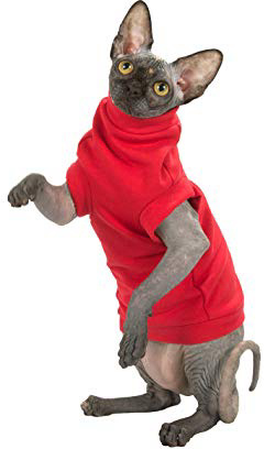 Kotomoda Ropa para Gatos Invierno EN Rojo (S)