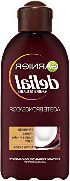 Garnier Delial Aceite Bronceador Intenso Nutritivo Hidratante con Aroma a Coco - 200 ml