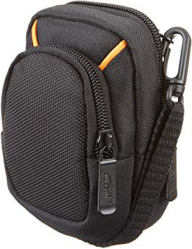 AmazonBasics - Funda para cámaras compactas (tamaño mediano)