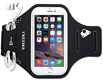 Brazalete deportivo Para Correr Prueba de Sudor Apoyo Gimnasio Deportivo Banda Armband soporte para llaves, cables y tarjetas para iPhone X/XS/XS Max,8 Plus,Galaxy Note 8,Moto y otros hasta 6.2 pulgas