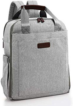 TOMSHOO Mochila Portátil Hombre para Diario Negocio Trabajo Viaje Ordenador hasta 14/15,6 Pulgadas