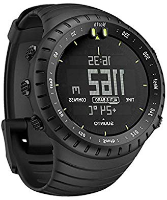 Suunto Core All - Reloj de exterior para todas las altitudes, sumergible (30 m), con altímetro y barómetro, esfera de composite, color negro profundo