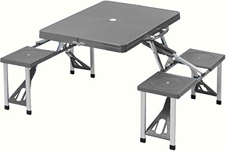 Cao 4 Camping Table - Mesa para Acampada, Color Azul